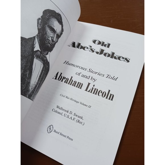 Old Abe's Jokes: Humorous Stories Told of and by Abraham Lincoln (Civil War Heri - Picture 7 of 8